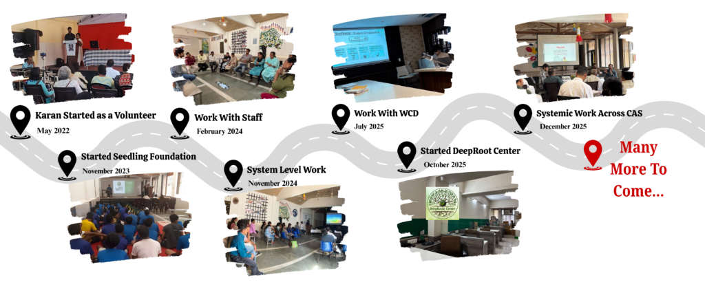 Seedling Foundation Timeline - Newsletter