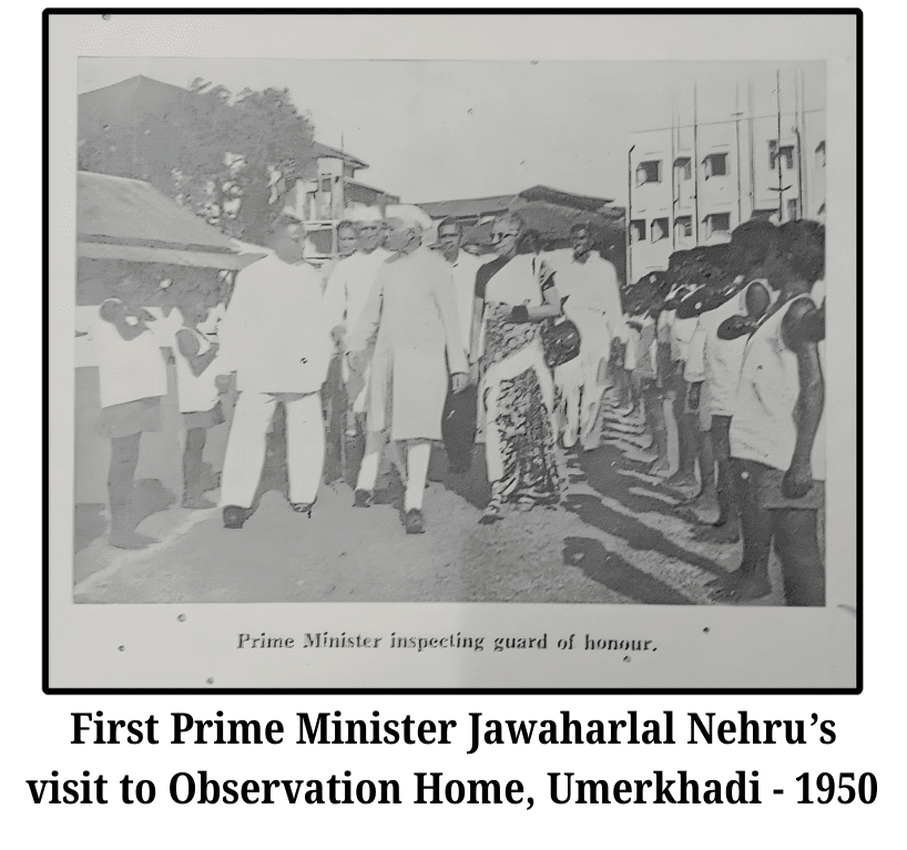 Prime Minister Nehru at Dongri Observation Home - March 2026 Newsletter