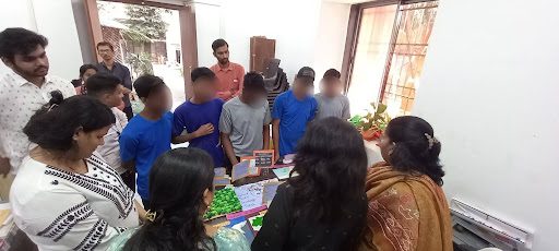 Children explained their project