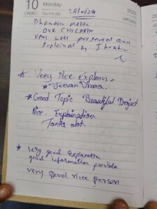 feedbacks - gyan mela